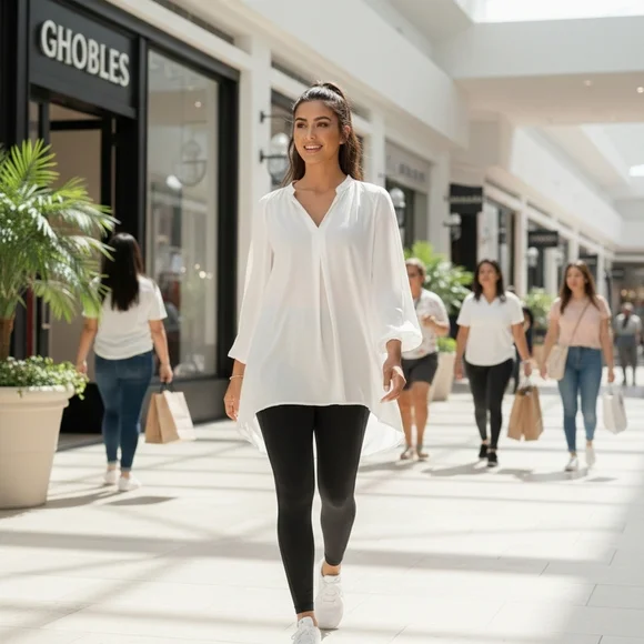 Black mesh active leggings with pockets New, Size: S, M. - Last Pieces. - Picture 3 of 4